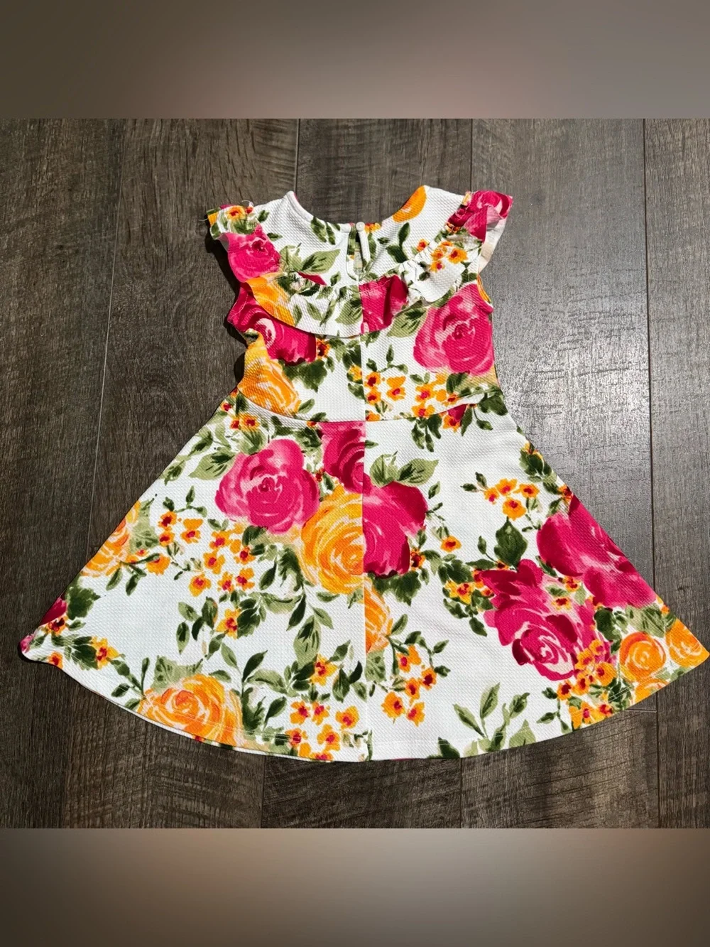 The Children’s Place Little Girls Floral Dress size S 5/6